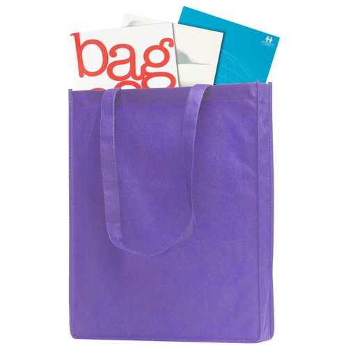Additional Image 1 - a purple bag with several cards