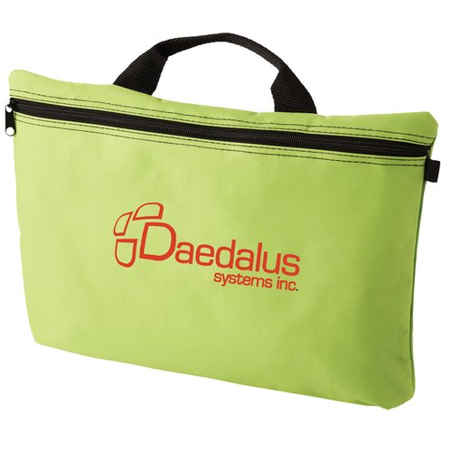 Additional Image 2 - a green bag with black handles