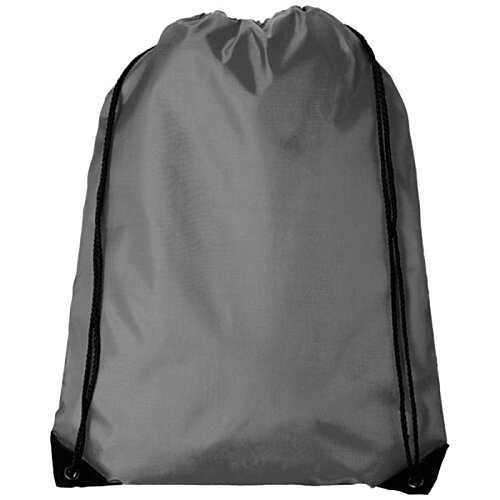 Additional Image 1 - a grey bag with black trim