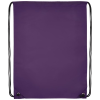 a purple rectangular object with silver trim