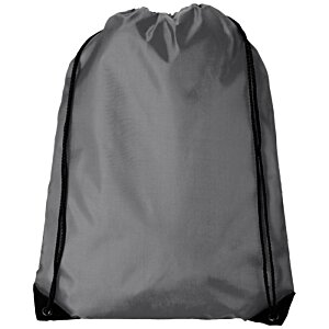 Additional Image 2 - a grey bag with black trim
