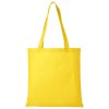 a yellow bag with a handle