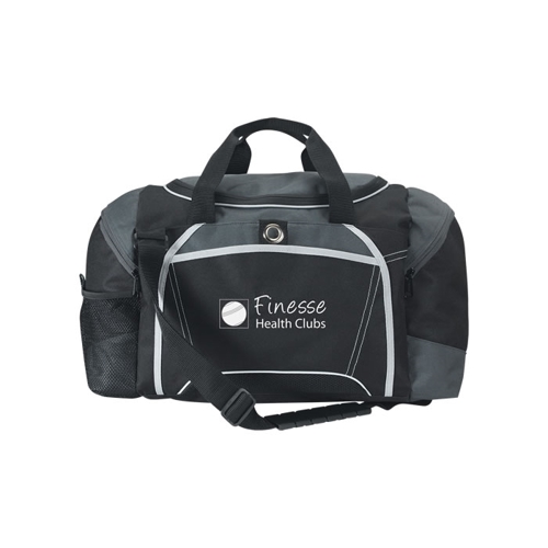 Additional Image 2 - a black duffel bag