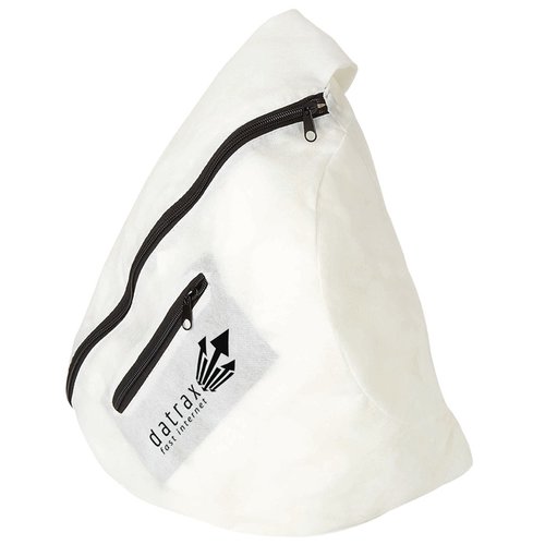 Additional Image 4 - a white bag with a black zipper