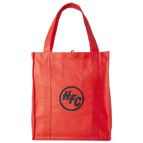 Additional Image 2 - a red bag with a logo on it