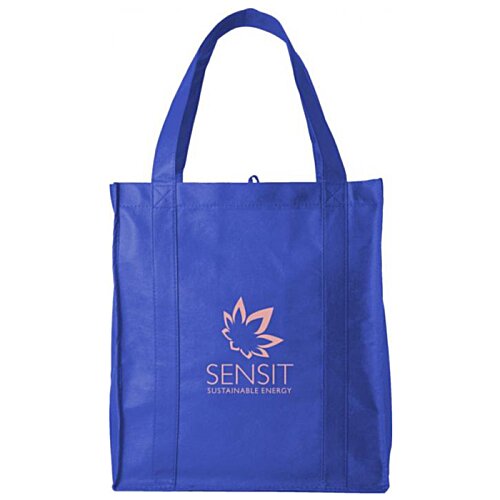 Additional Image 2 - a blue bag with a logo on it