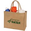 View Image 2 of 3 of DISC Natural Jute Shopper - 1 Day