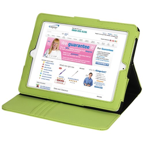 Additional Image 1 - a green tablet with a white screen