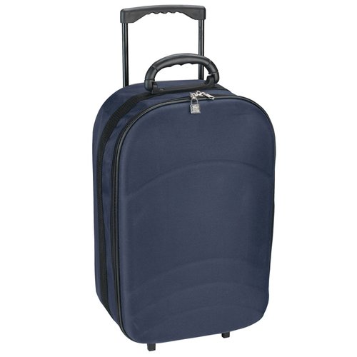 Additional Image 3 - a blue suitcase with a handle