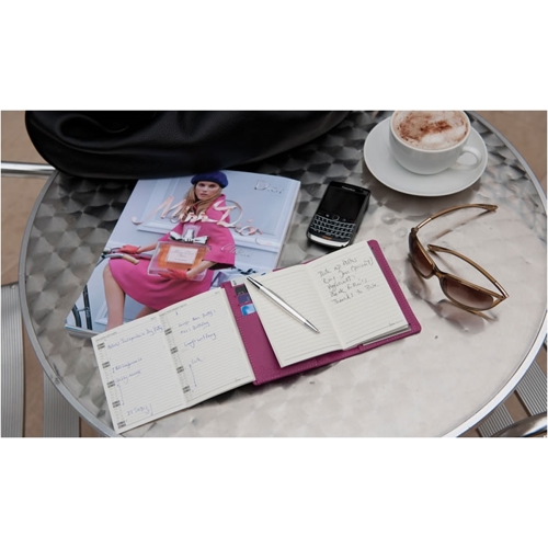 Additional Image 4 - a white and pink notepad on a table