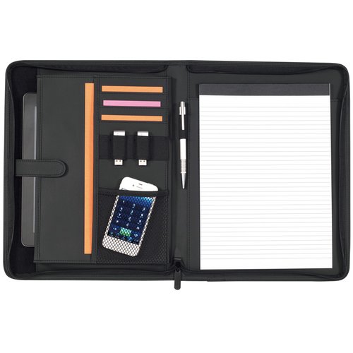 Additional Image 1 - a black rectangular object with a white sheet and a phone on it