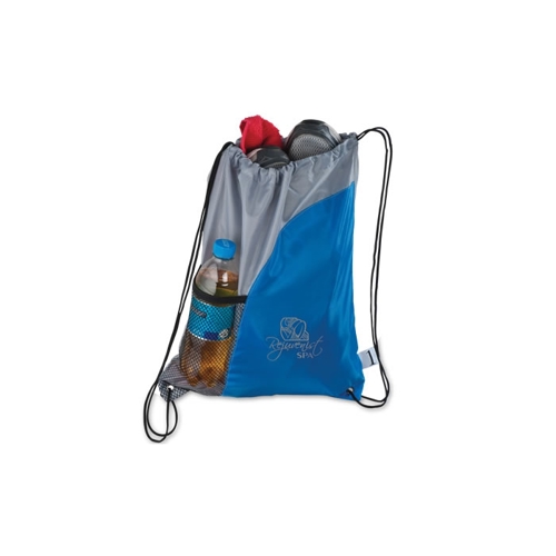 Additional Image 1 - a blue and grey backpack