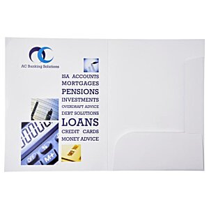 Additional Image 1 - a white envelope with blue and white graphics