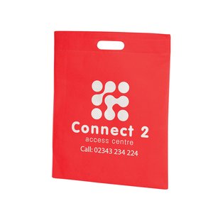 Additional Image 5 - a red bag with white text