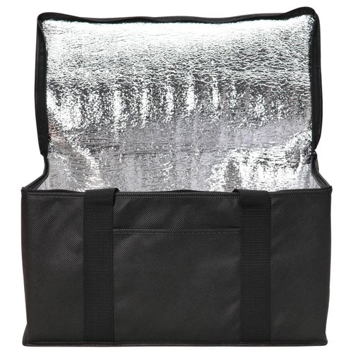 Additional Image 3 - a black bag with silver lining