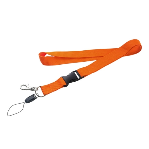 Additional Image 5 - an orange strap with a white cord