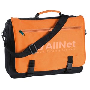 Additional Image 1 - an orange and black briefcase
