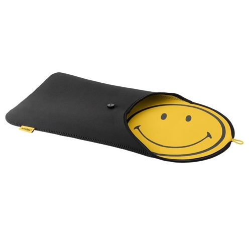 Additional Image 1 - a black and yellow object with a face on it