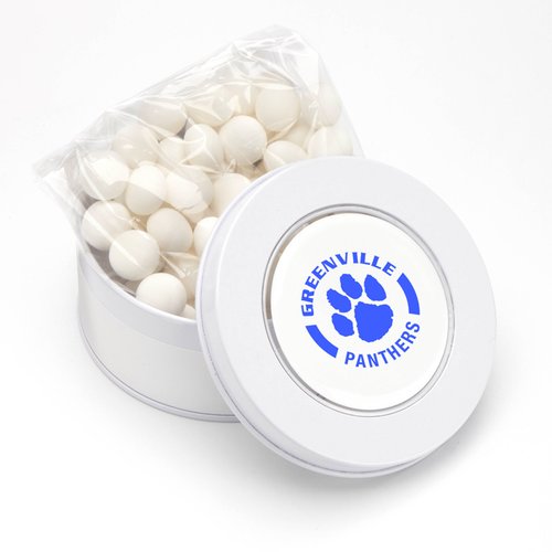 Additional Image 1 - a white container with a blue label