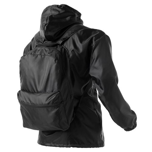 Additional Image 2 - a black jacket with a hood