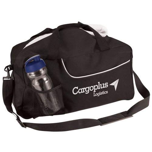 Additional Image 1 - a black bag with a blue water bottle