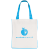 View Image 2 of 2 of Contrast Non-Woven Shopper - Printed