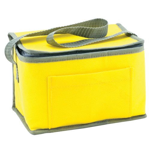 Additional Image 1 - a yellow lunch bag with a handle