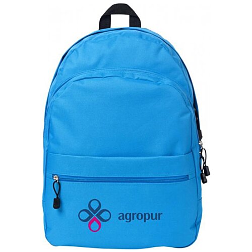 Additional Image 1 - a blue backpack with a black handle