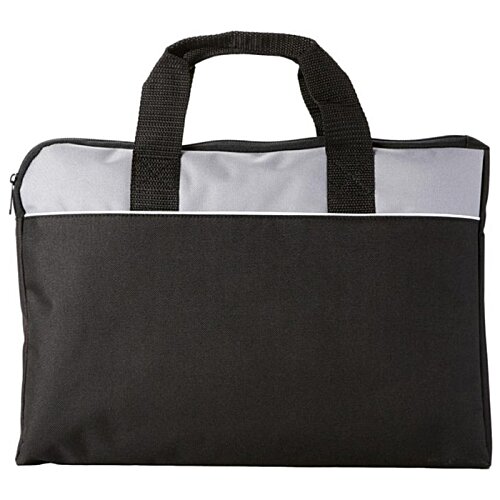 Additional Image 1 - a black bag with a white handle