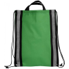 View Image 2 of 7 of DISC Reflective Dual Carry Drawstring Bag