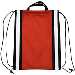Additional Image 2 - a red and black backpack