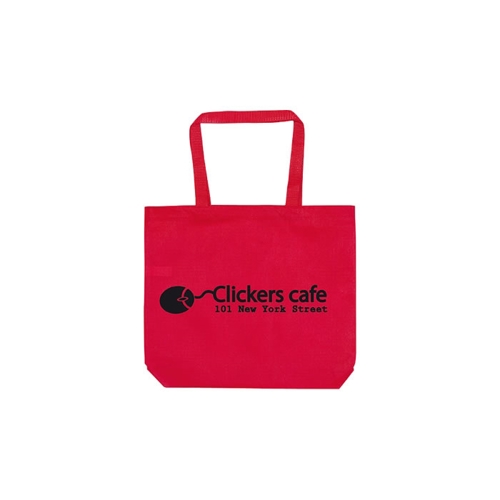 Additional Image 1 - a red bag with black text