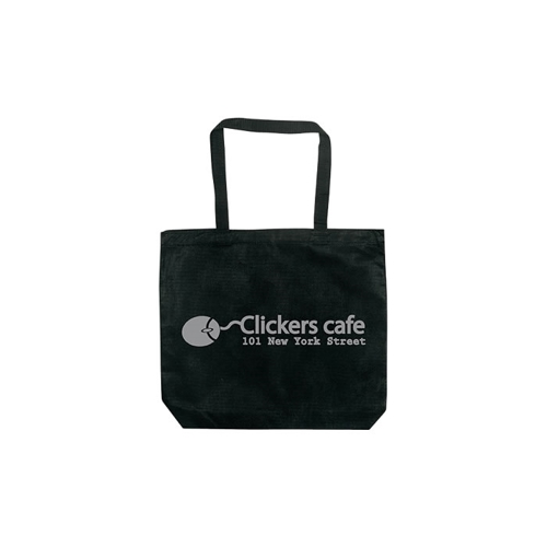 Additional Image 2 - a black bag with white text