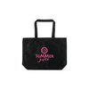 Additional Thumbnail Image 1 - a black bag with pink logo