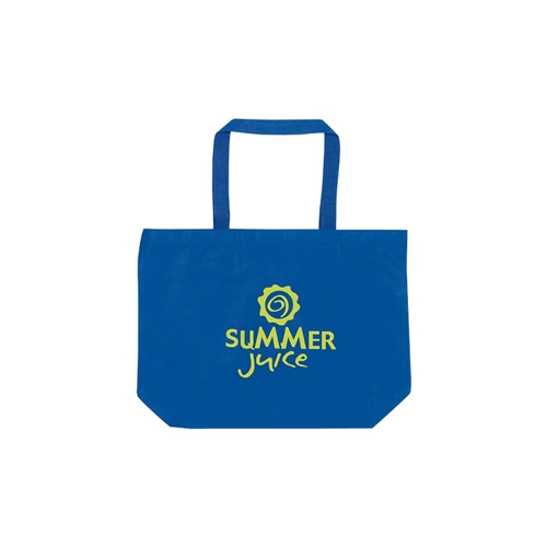 Additional Image 2 - a blue bag with yellow logo