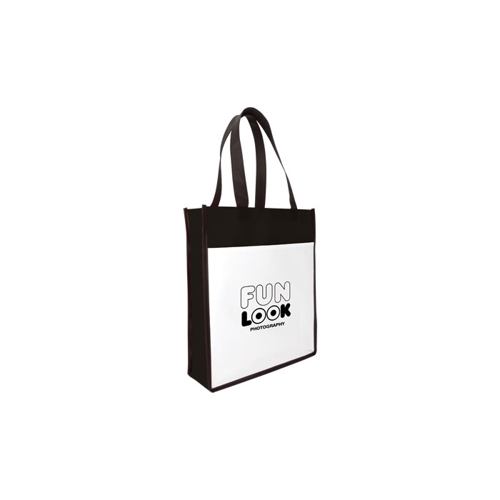 Additional Image 1 - a black and white bag