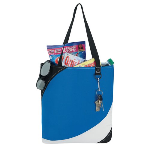 Additional Image 2 - a blue and white bag
