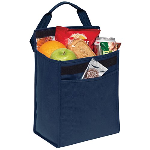 Additional Image 3 - a blue bag with food in it