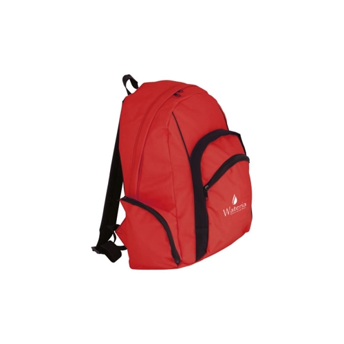 Additional Image 1 - a red backpack with black straps