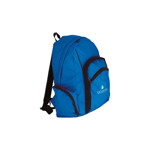 Additional Image 2 - a blue backpack with black straps