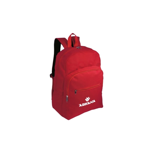 Additional Image 2 - a red backpack with a black handle