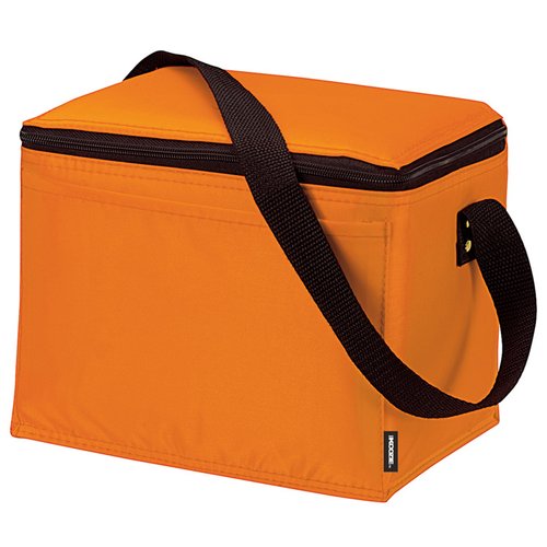 Additional Image 2 - an orange bag with a black strap