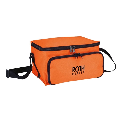 Additional Image 2 - an orange lunch bag