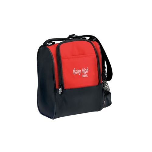 Additional Image 1 - a red and black backpack