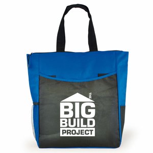 Additional Image 1 - a blue and black bag