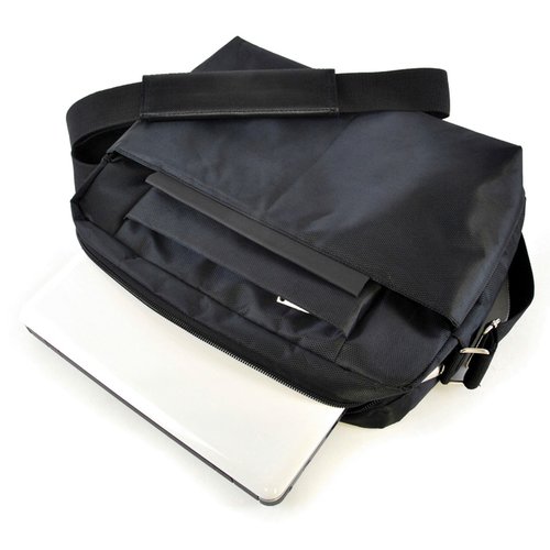 Additional Image 2 - a black bag with a white cover