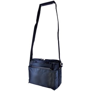 Additional Image 3 - a black purse with a long handle