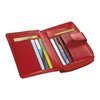 Additional Thumbnail Image 1 - a red leather wallet with a red handle