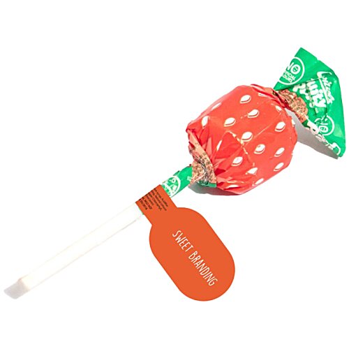 Additional Image 4 - a lollipop shaped like a strawberry