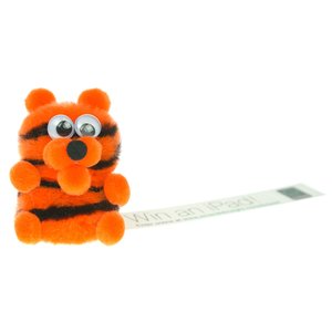 Additional Image 3 - a small orange toy tiger